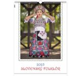 Nástenný kalendár SLOVENSKÝ FOLKLÓR 2025