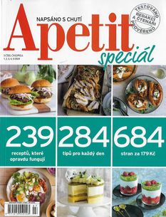 Apetit speciál 40 - 5 čísel časopisu 1,2,3,4,5/2024